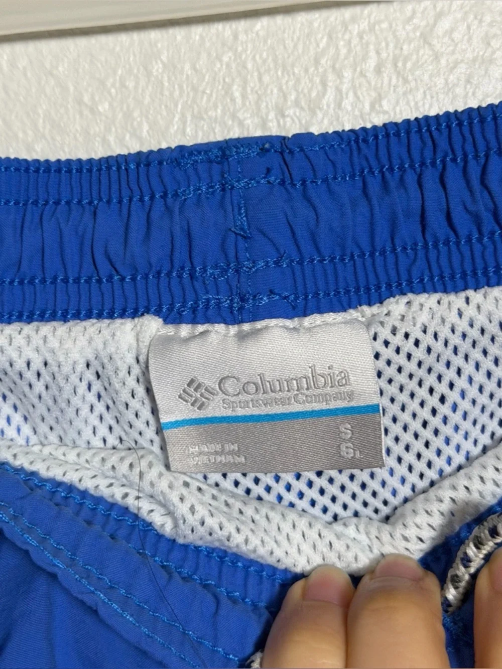 Columbia Sportswear Men Outdoor Royal Blue Quick-Dry Swim/Active‎ Shorts size S